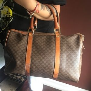 Authentic Céline Macadam Duffle